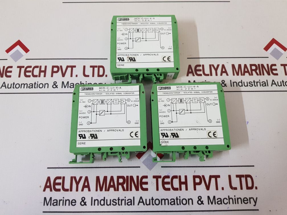 Phoenix Contact Mcr-c-u/I-4-a Isolated Signal Converter 2781657
