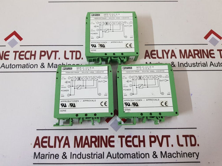 Phoenix Contact Mcr-c-u/I-4-a Isolated Signal Converter 2781657