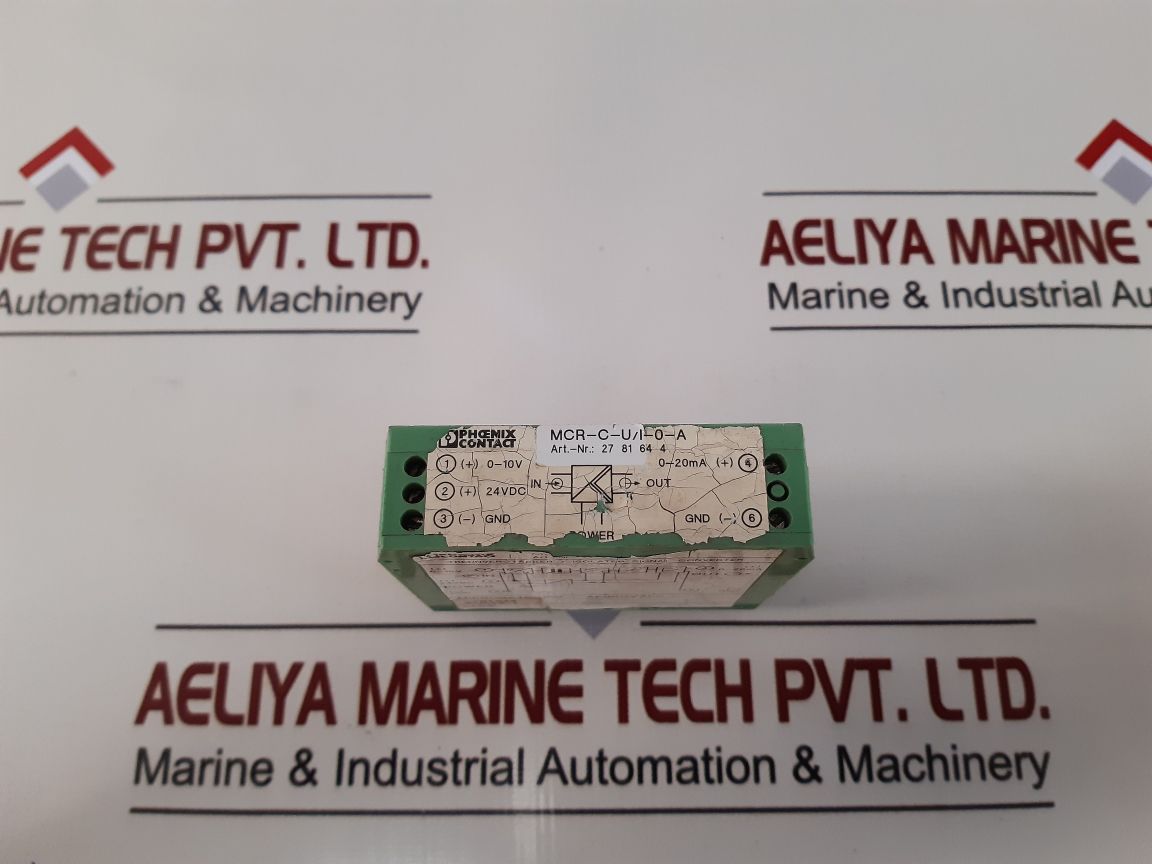 Phoenix Contact Mcr-c-u/I-o-a Isolated Signal Converter 27 81 64 4