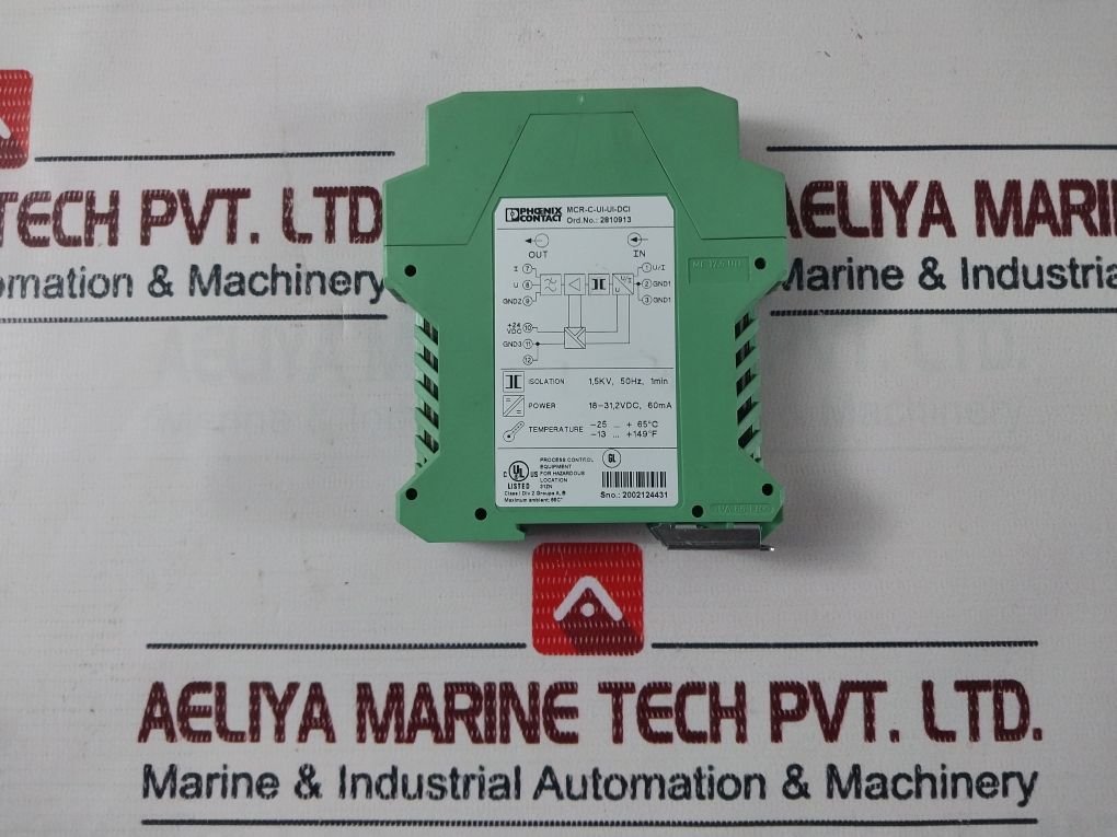 Phoenix Contact Mcr-c-ui-ui-dci Signal Conditioner