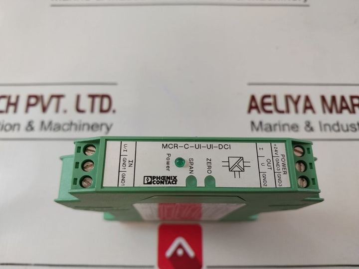 Phoenix Contact Mcr-c-ui-ui-dci 3-way Isolation Amplifier