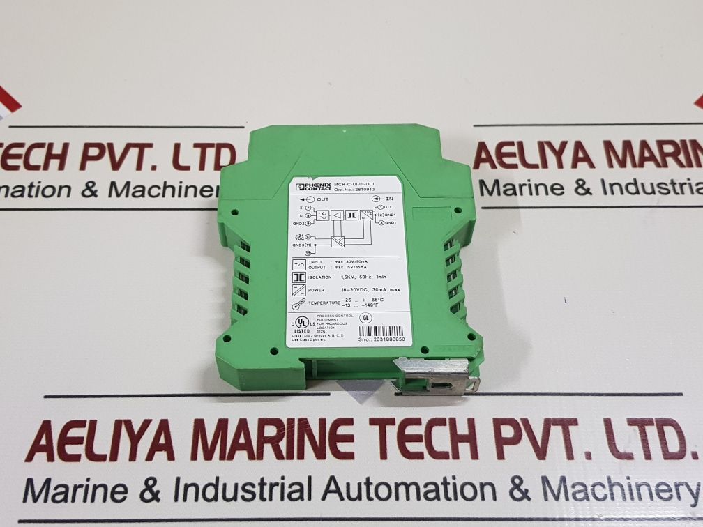 Phoenix Contact Mcr-c-ui-ui-dci Isolating Amplifier Converter