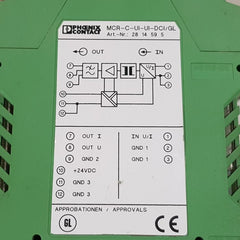 Phoenix Contact Mcr-c-ui-ui-dci/Gl Converter 65°C