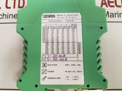 Phoenix Contact Mcr-c-ui/Ui-dci Isolation Amplifier 4-20 Ma