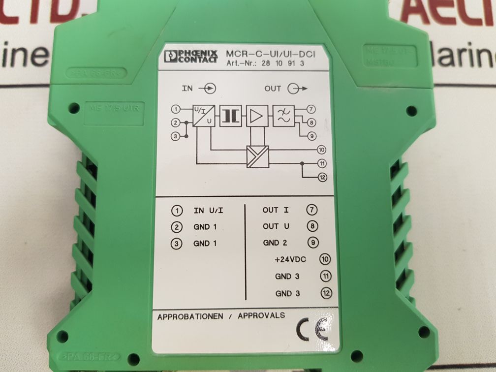 Phoenix Contact Mcr-c-ui/Ui-dci Isolation Amplifier 4-20 Ma