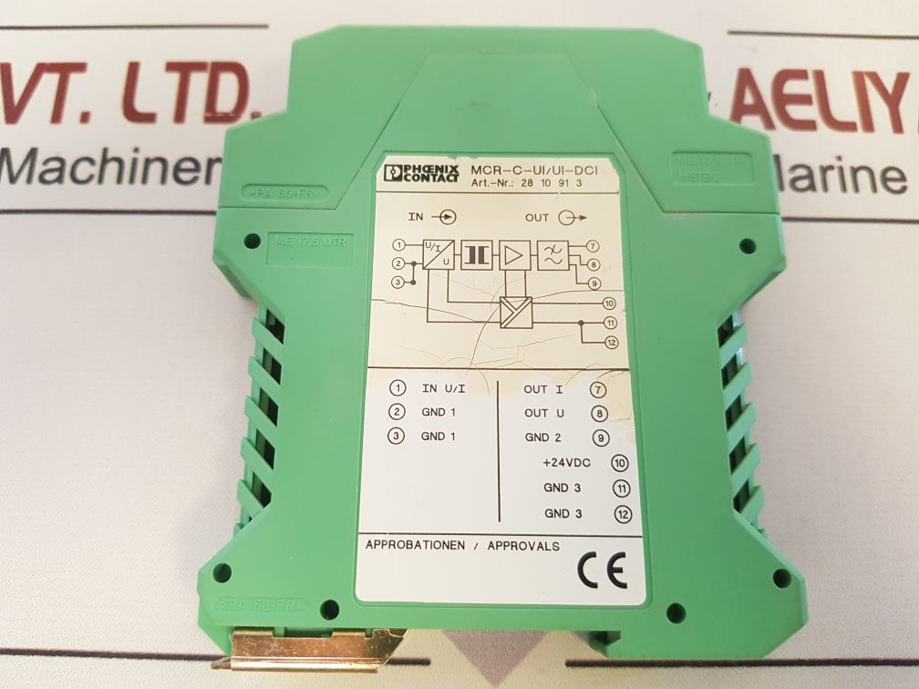 Phoenix Contact Mcr-c-ui/Ui-dci Isolation Amplifier 60Ma