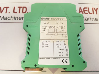 Phoenix Contact Mcr-c-ui/Ui-dci Isolation Amplifier 60Ma