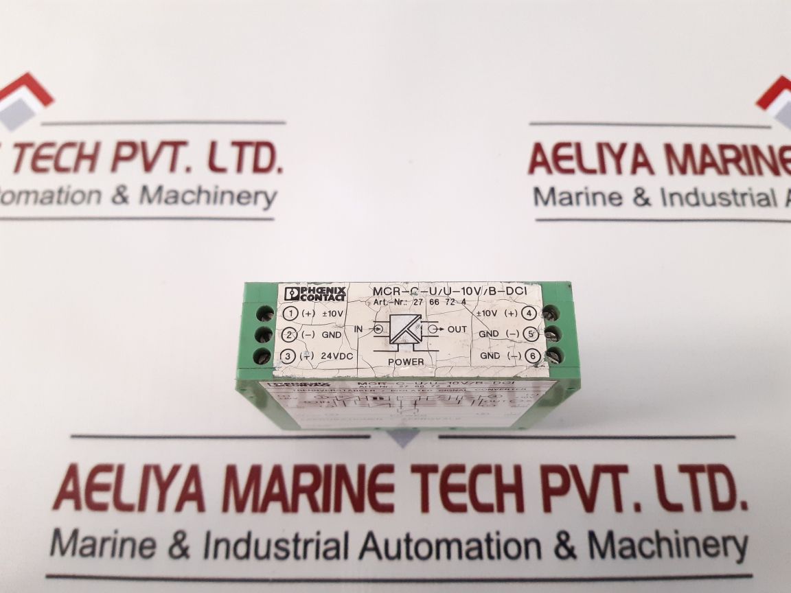 Phoenix Contact Mcr-c-u/U-10V/B-dci Isolated Signal Converter