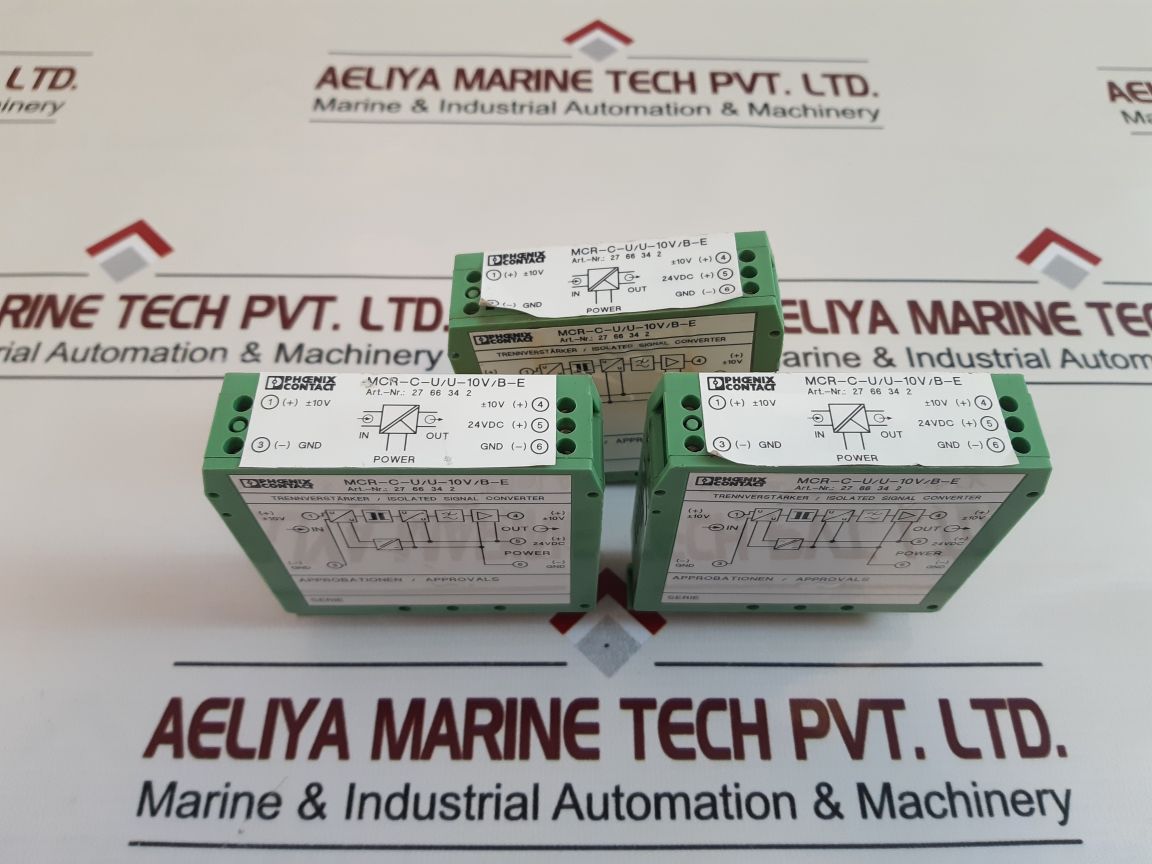 Phoenix Contact Mcr-c-uU-10VB-e Isolated Signal Converter 2766342
