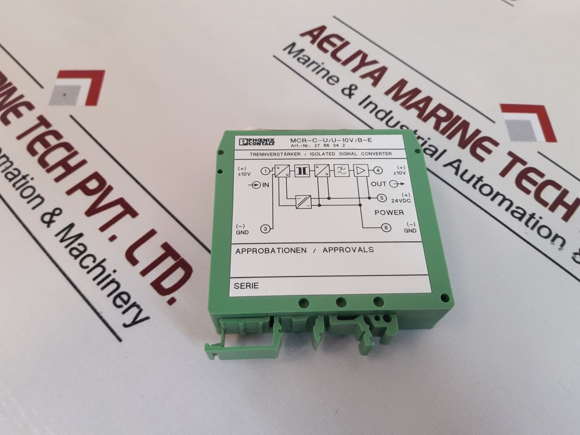 Phoenix Contact Mcr-c-uU-10VB-e Isolated Signal Converter 2766342
