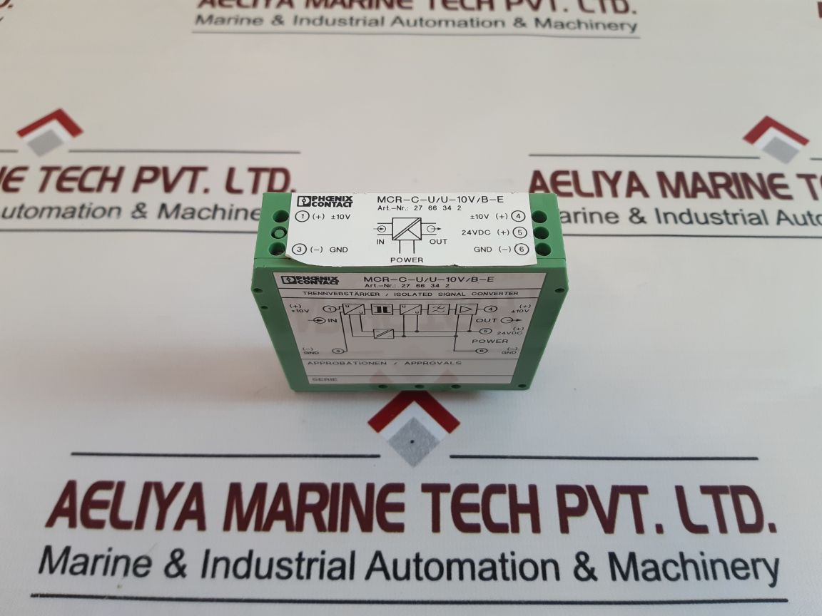Phoenix Contact Mcr-c-uU-10VB-e Isolated Signal Converter 2766342
