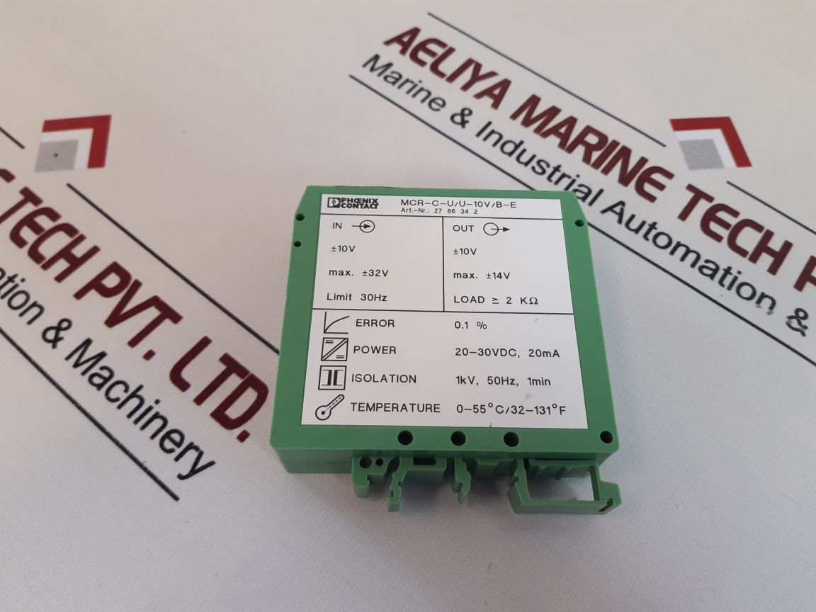 Phoenix Contact Mcr-c-uU-10VB-e Isolated Signal Converter 2766342
