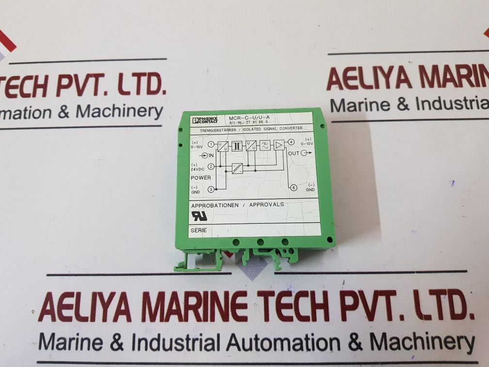 Phoenix Contact Mcr-c-u/U-a Isolated Signal Converter 2781660