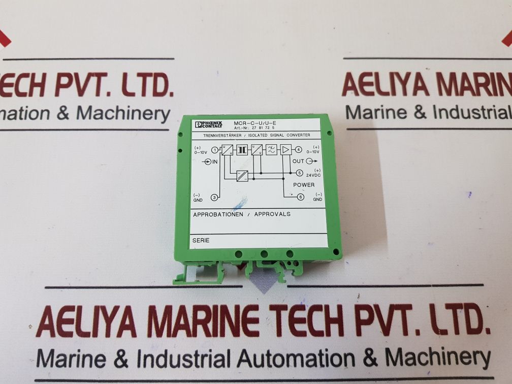 Phoenix Contact Mcr-c-u/U-e Isolated Signal Converter 2781725