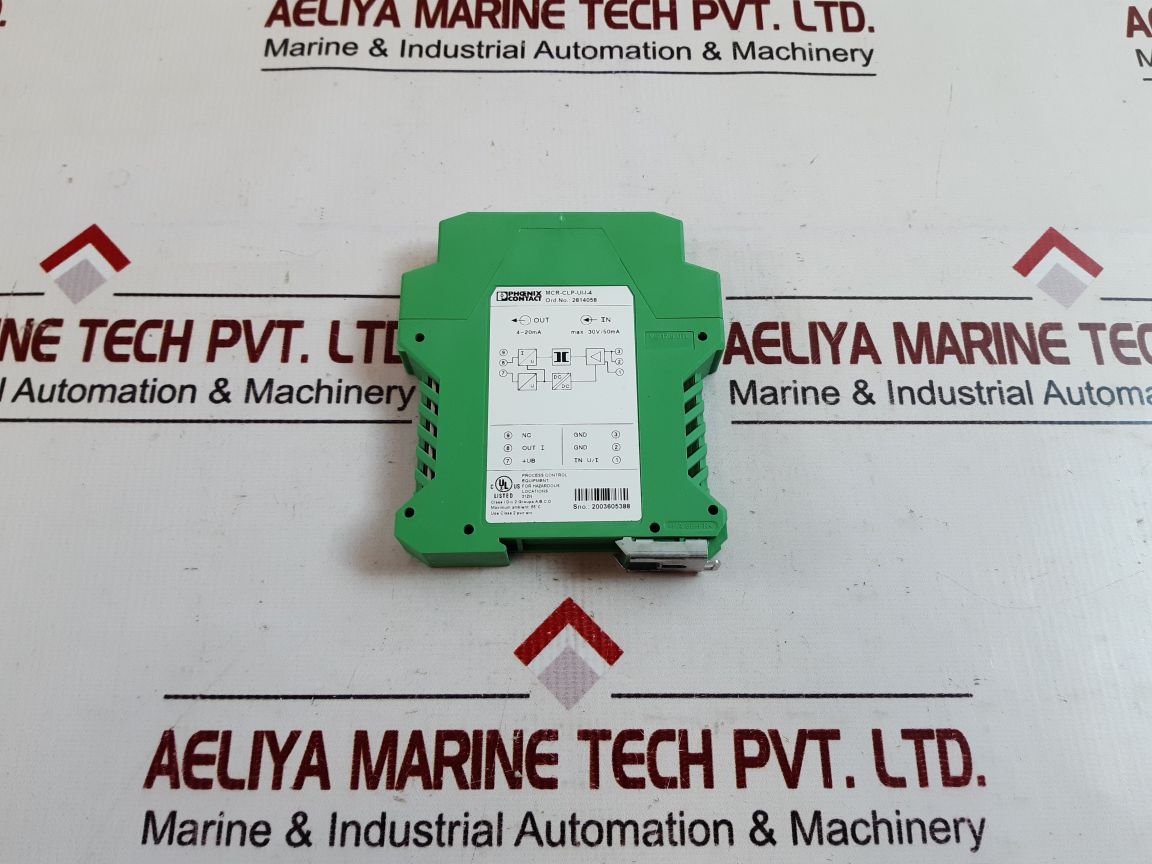 Phoenix contact mcr-clp-ui-i-4 converter module