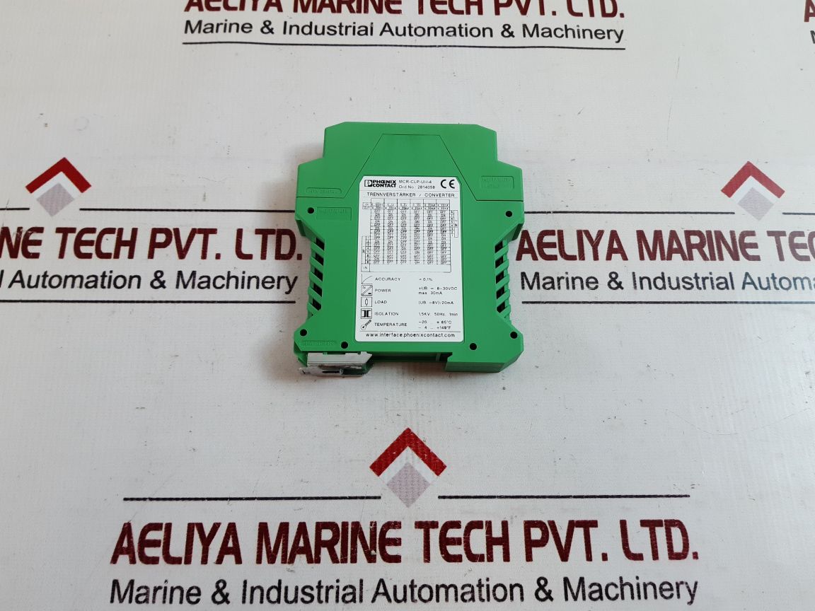 Phoenix contact mcr-clp-ui-i-4 converter module