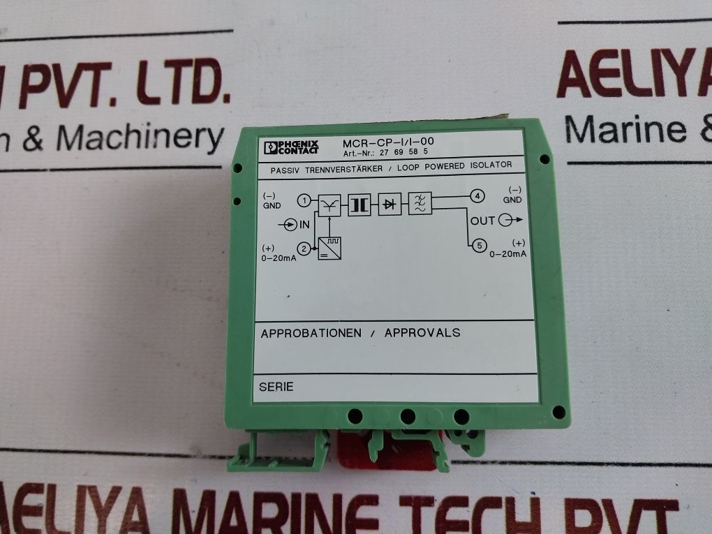 Phoenix Contact Mcr-cp-i/I-00 Loop Powered Isolator 2769585