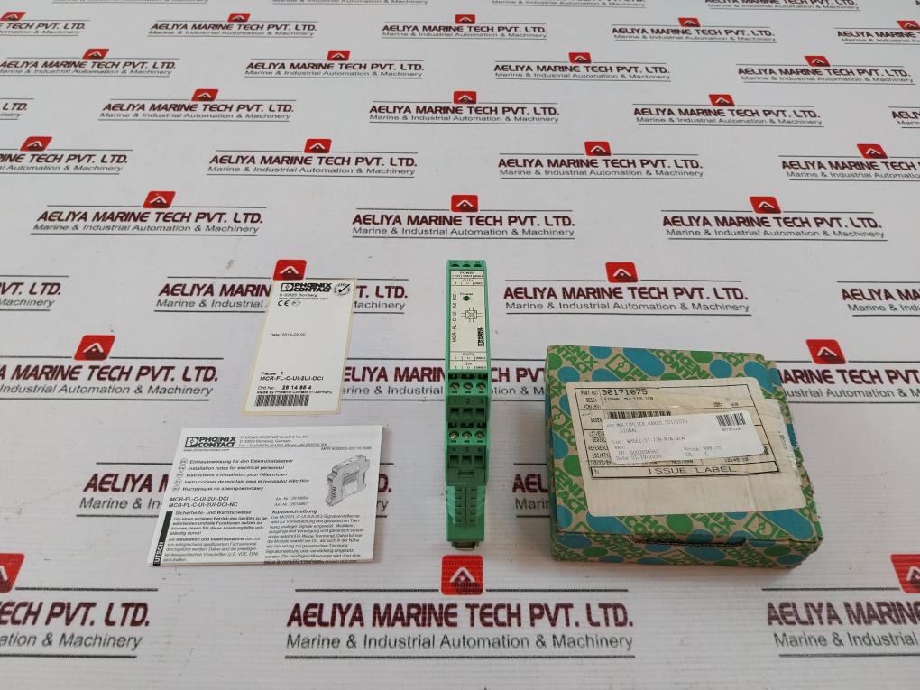 Phoenix Contact Mcr-fl-c-ui-2Ui-dci Signal Multiplier 30171075