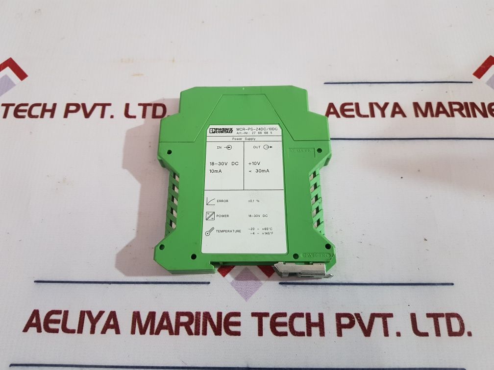 Phoenix Contact Mcr-ps-24Dc/10Dc Power Supply 2766685 30V Dc