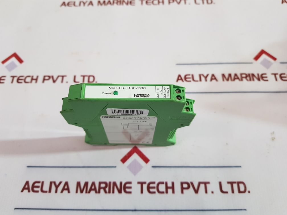 Phoenix Contact Mcr-ps-24Dc/10Dc Power Supply 2766685 30V Dc