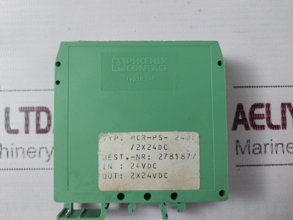 Phoenix Contact Mcr-ps-24Dc/2X24Dc