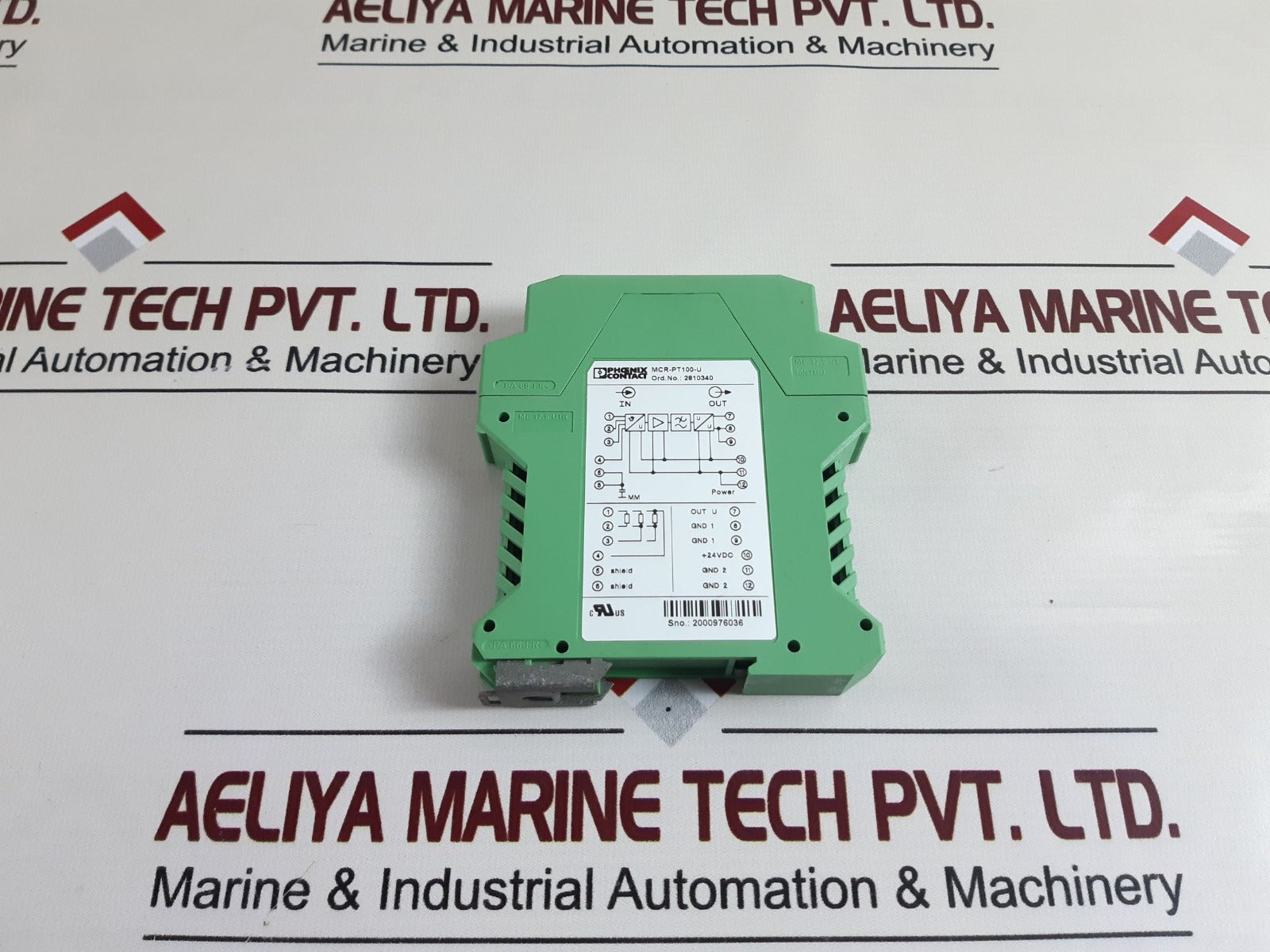 Phoenix Contact Mcr-pt100/U Temperature Measurement Sensor Module ...