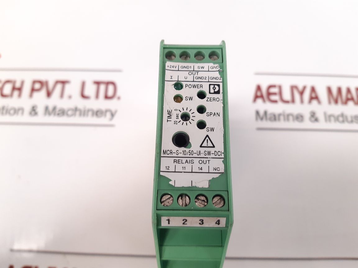 Phoenix Contact Mcr-s-10/50-ui-sw-dci Current Transducer 28 14 66 3