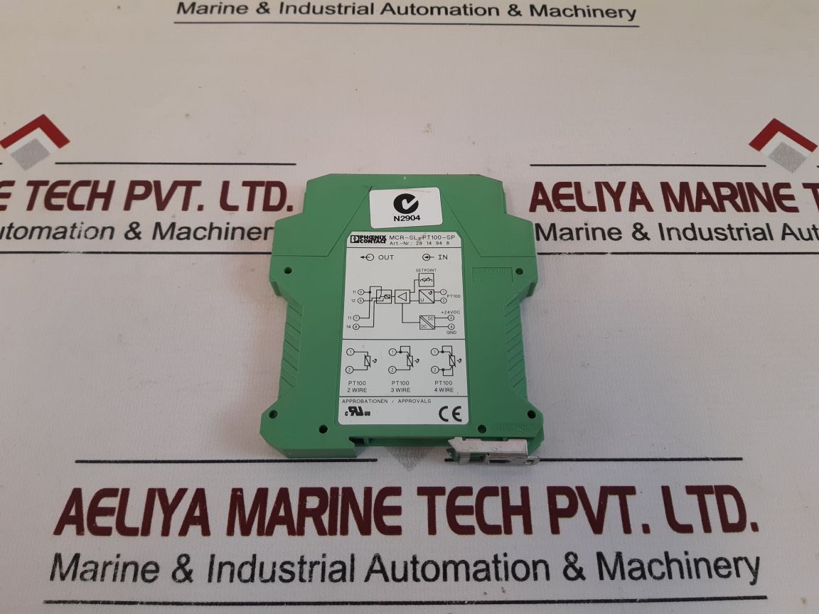Phoenix Contact Mcr-sl-pt100-sp Temperature Guard/Monitor