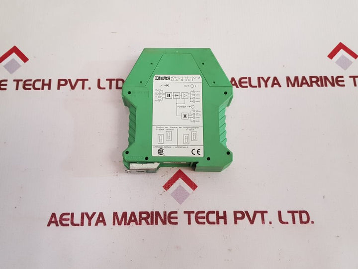 Phoenix Contact Mcr-sl-s-1/5-i-dci-24 Active Transducer For Ac-currents