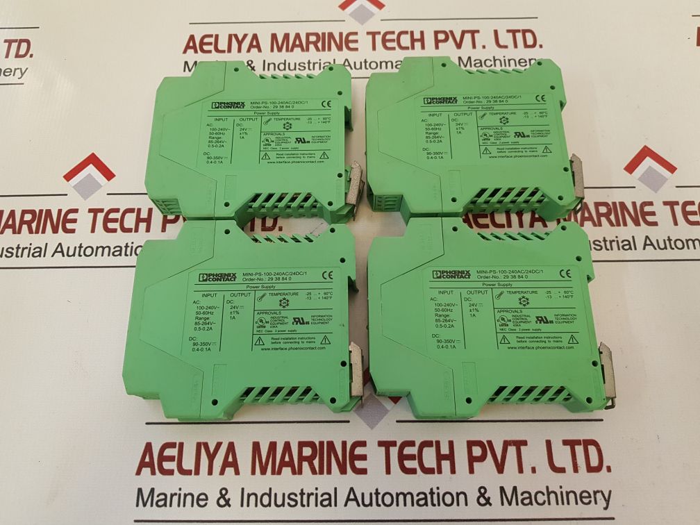 Phoenix Contact Mini Power Mini-ps-100-240Ac/24Dc/1 Power Supply Unit