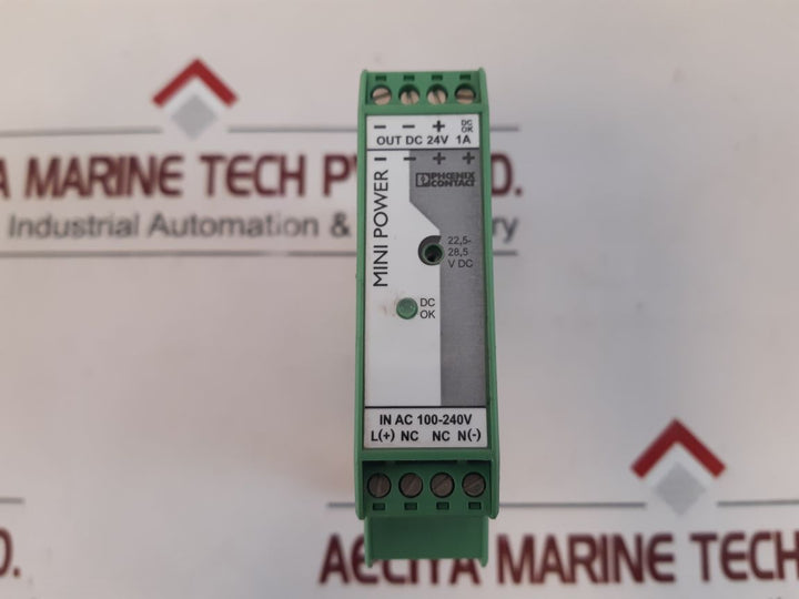 Phoenix Contact Mini-ps-100-240Ac/24Dc/1 Power Supply 29 38 84 0