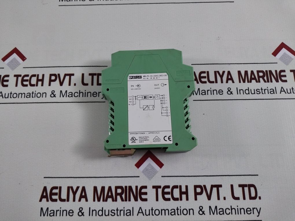 Phoenix Contact Mini-ps-120-230Ac/24Dc/0.65 Power Supply