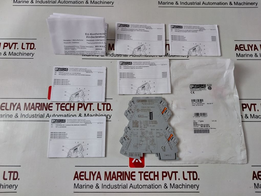 Phoenix Contact Mini Mcr-2-uni-ui-2Ui
