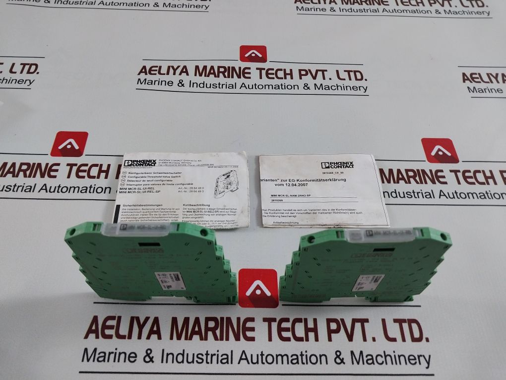 Phoenix Contact Mini Mcr-sl-ui-rel Threshold Value Limit Switch 28 64 ...