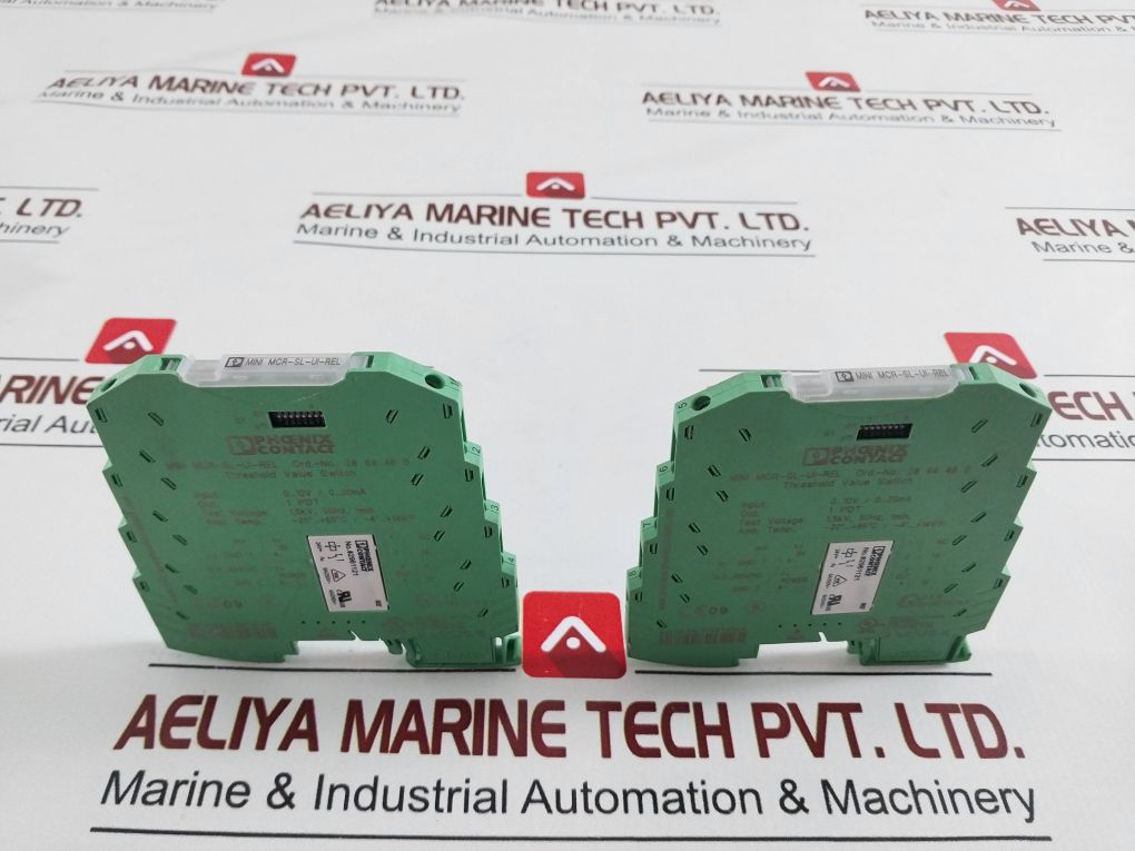 Phoenix Contact Mini Mcr-sl-ui-rel Threshold Value Limit Switch 28 64 ...