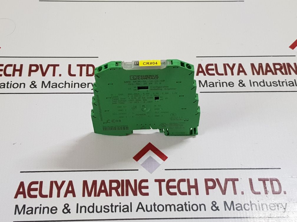 Phoenix Contact Mini Mcr-sl-ui-ui-sp Configurable Isolating Amplifier