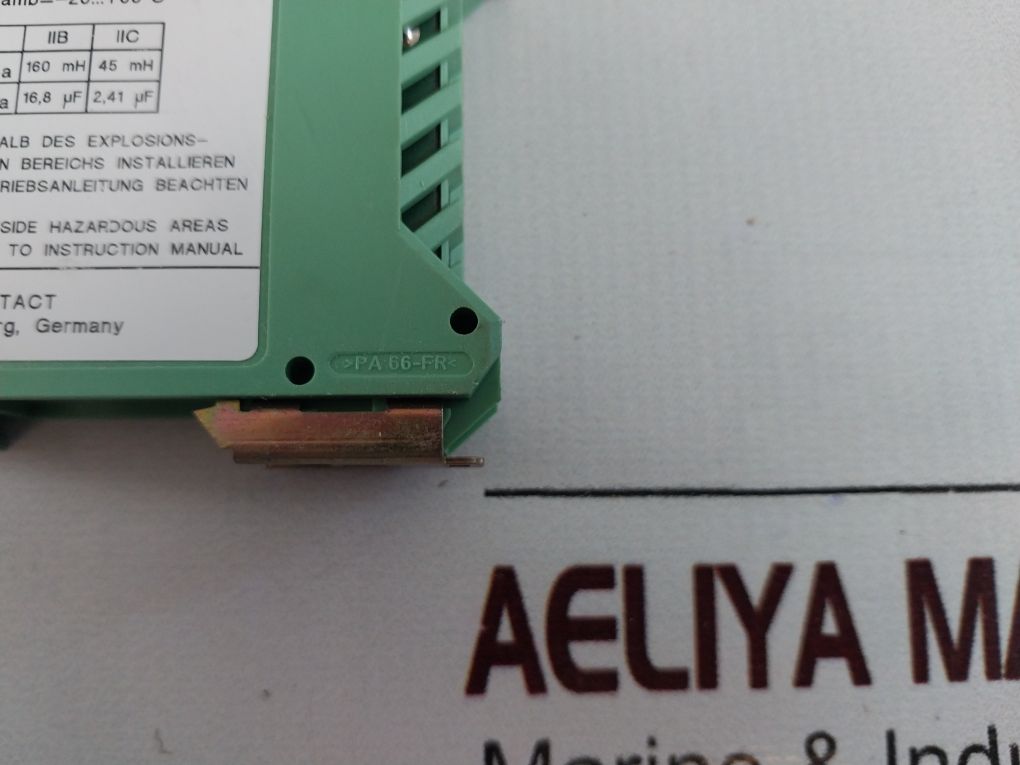 Phoenix Contact Pi-ex-me-2Nam-coc-24Vdc Switch Amplifier-relay Output