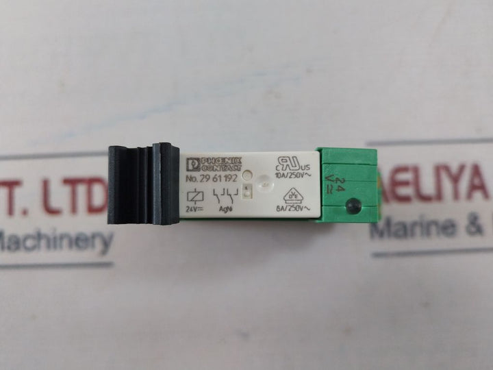 Phoenix Contact Plc-bpt-24Uc/21-21 Power Relay With Relay Socket 2961192