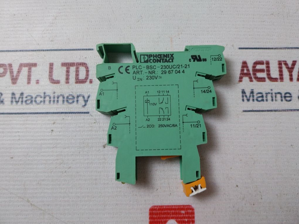 Phoenix Contact Plc-bsc-230Uc/21-21 Relay Socket