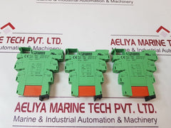 Lot Of 3X Phoenix Contact Plc-bsc-24Dc/21-21 Relay Socket With 2967015