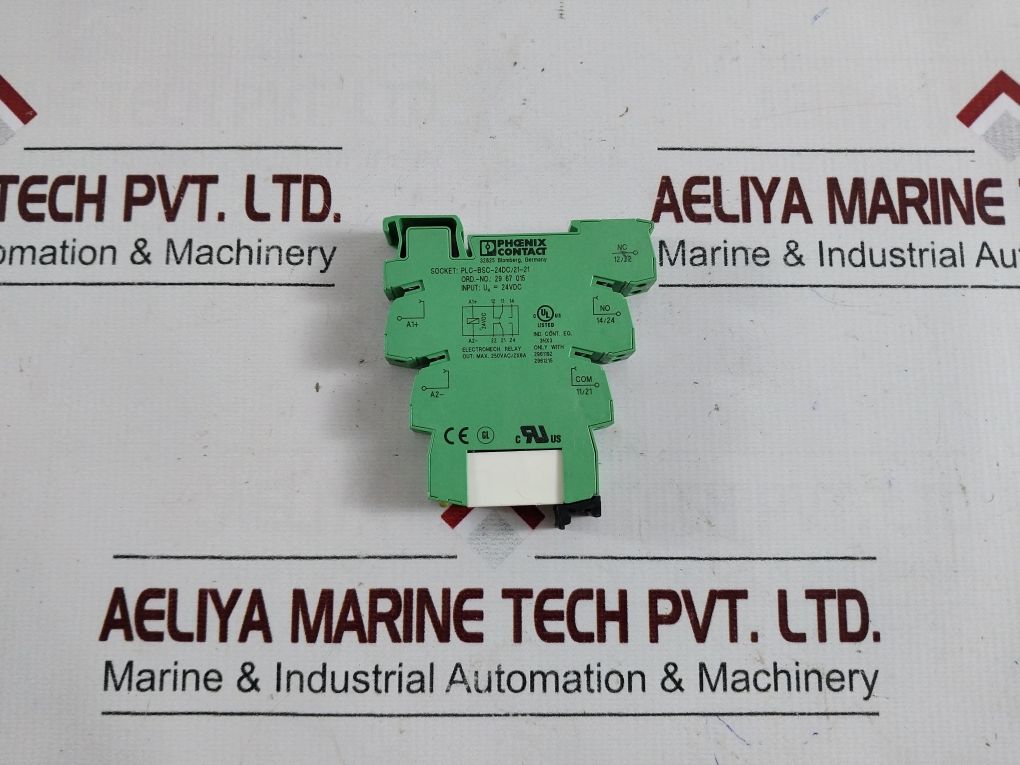 Phoenix Contact Plc-bsc-24Dc/21-21 Relay Base 2961192 Relay