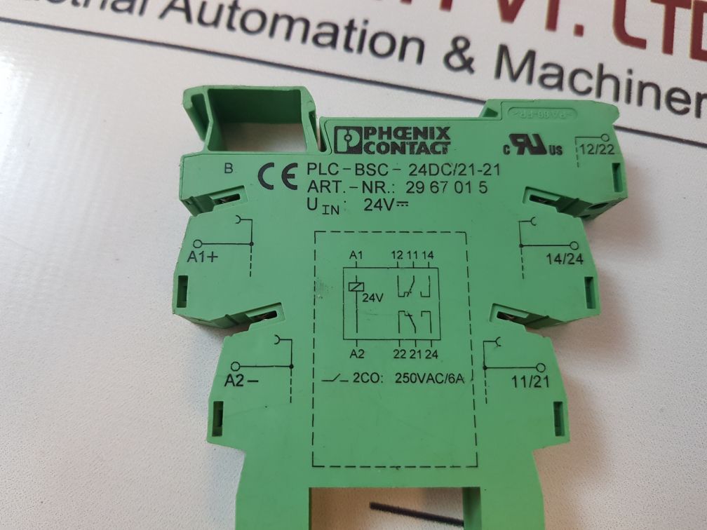 Phoenix Contact Plc-bsc-24Dc/21-21 Relay Socket