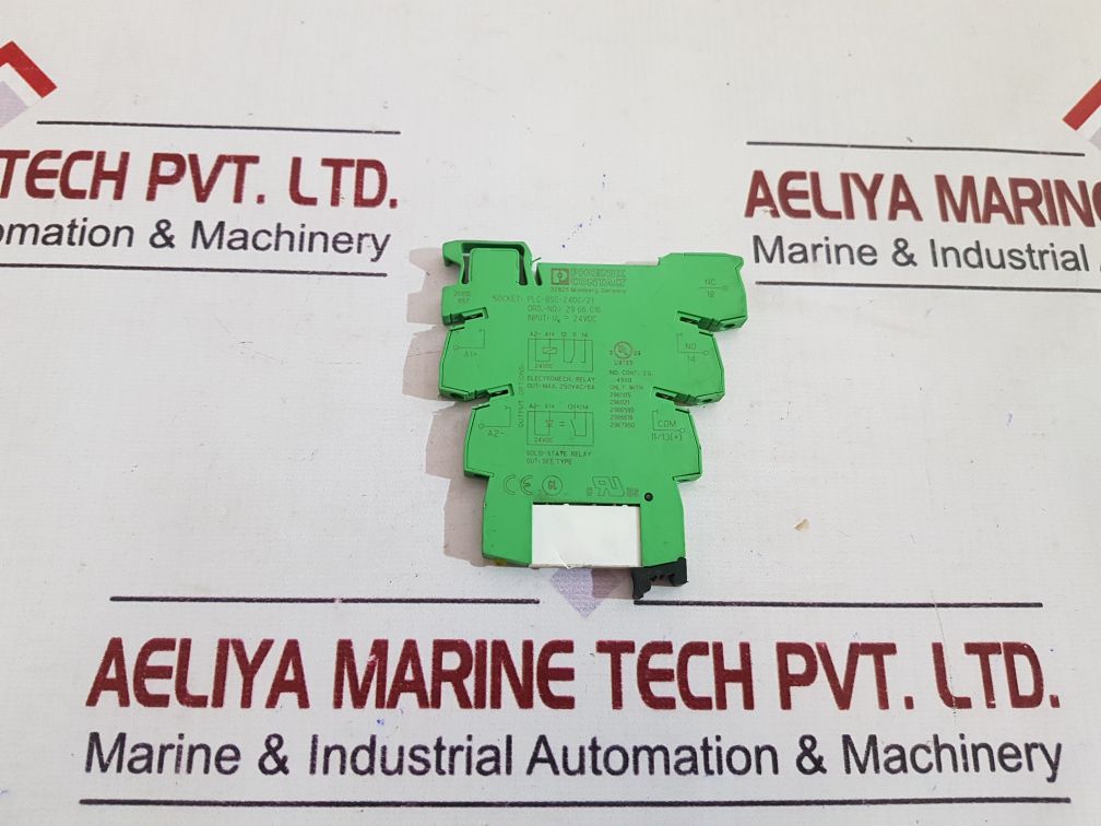 Phoenix Contact Plc-bsc-24Dc/21 Relay Base 29 66 016