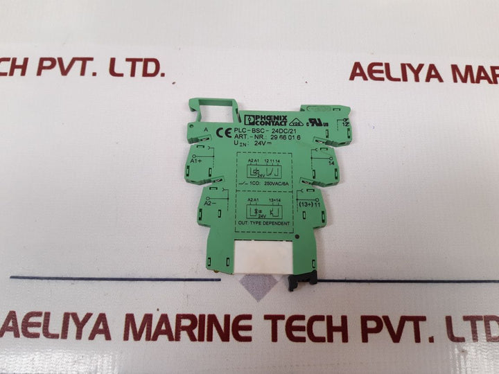 Phoenix Contact Plc-bsc-24Dc/21 Relay Socket