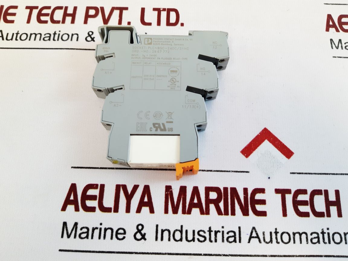 Phoenix Contact Plc-bsc-24Dc/21Hc Terminal Block