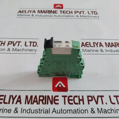 Lot Of 4X Phoenix Contact Plc-bsc-24Uc/21-21 Terminal Block 2967028