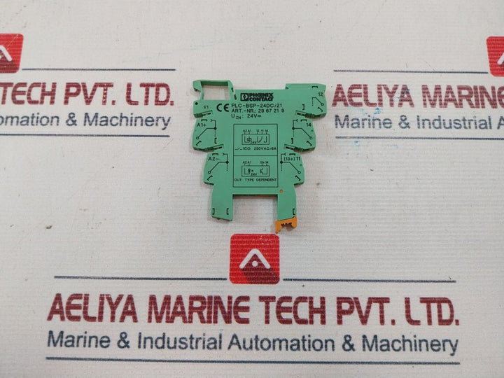 Phoenix Contact Plc-bsp-24Dc/21 Relay Base