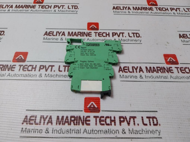 Phoenix Contact Plc-bsp-24Dc/21 Terminal Block Relay 29 67 219