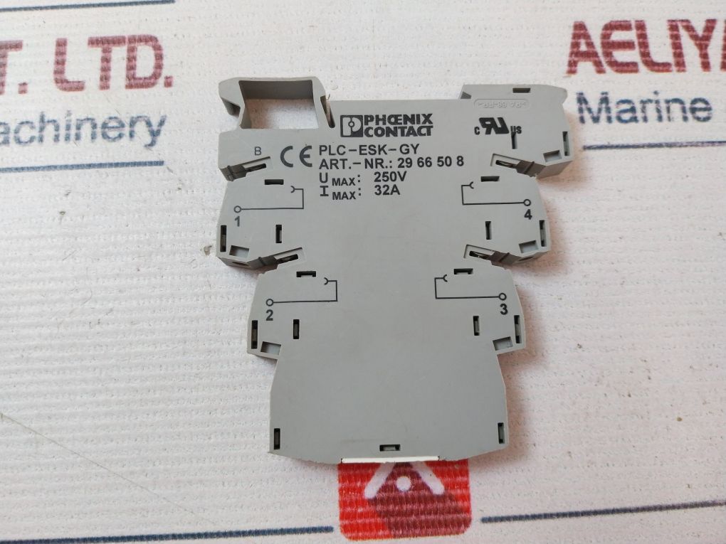 Phoenix Contact Plc-esk-gy Power Terminal Block 250V
