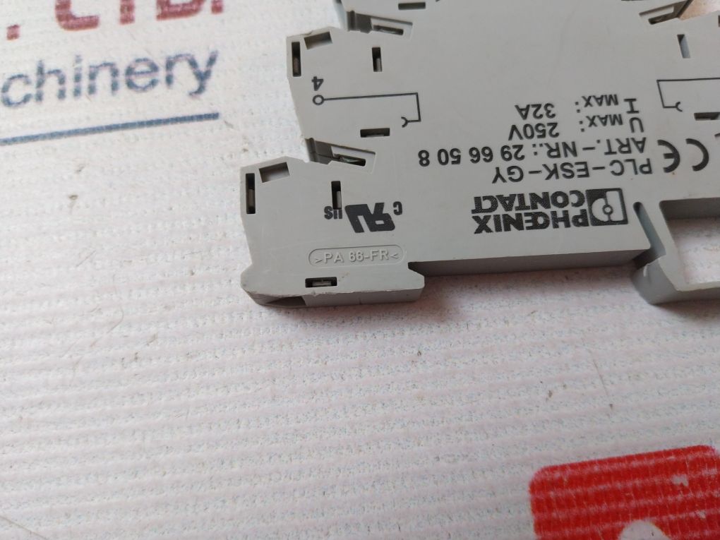 Phoenix Contact Plc-esk-gy Power Terminal Block 250V